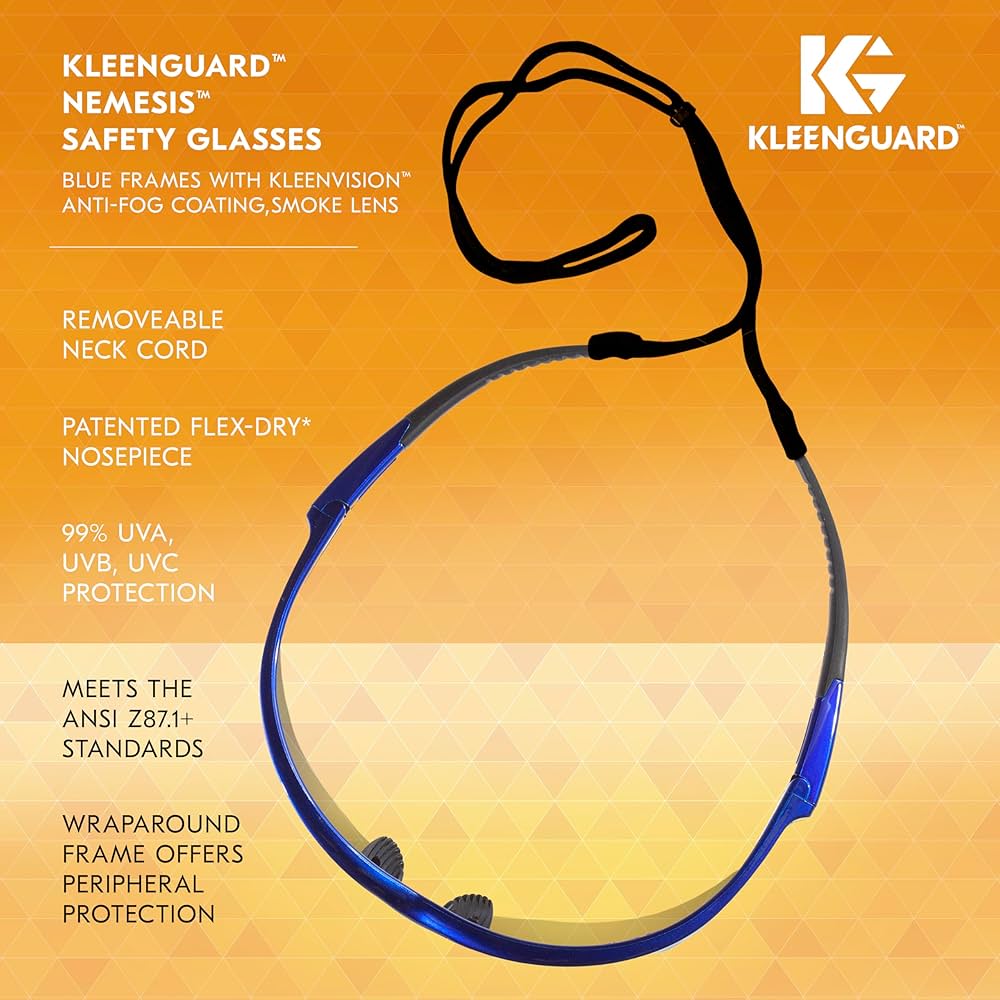 Amazon.com: KleenGuard V30 Nemesis Safety Glasses (47387